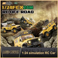 Hot Fms 1/24 Fcx24m Land Rover Series Rc Remote-Controlled Off-Road Vehicle Car Four-Wheel Drive Outdoor Electric Toys Climbing 2