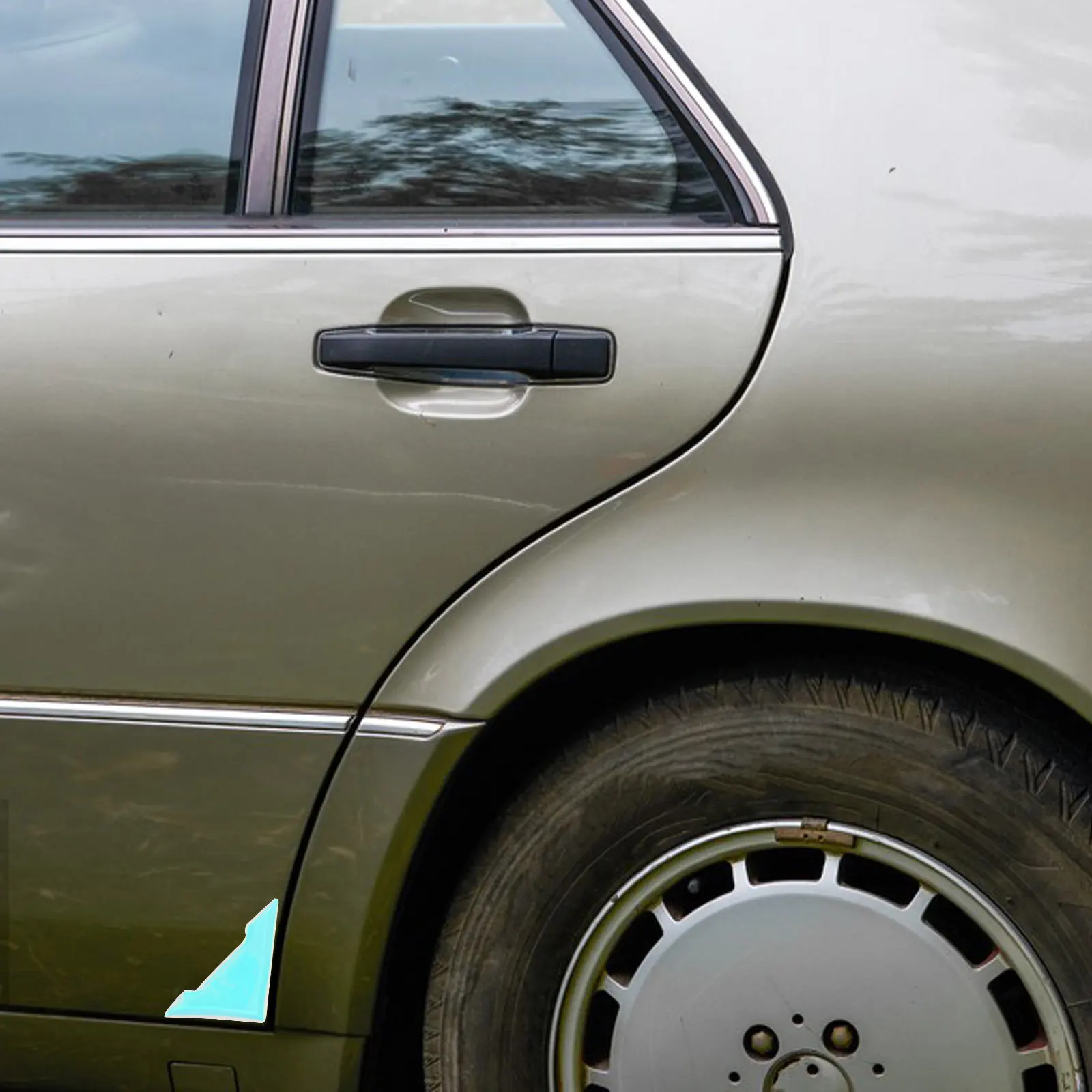 4개 야광 자동차 도어 코너 보호대 애완동물 소재 스크래치 방지 도어 엣지 가드 자동차 범퍼 보호 스티커