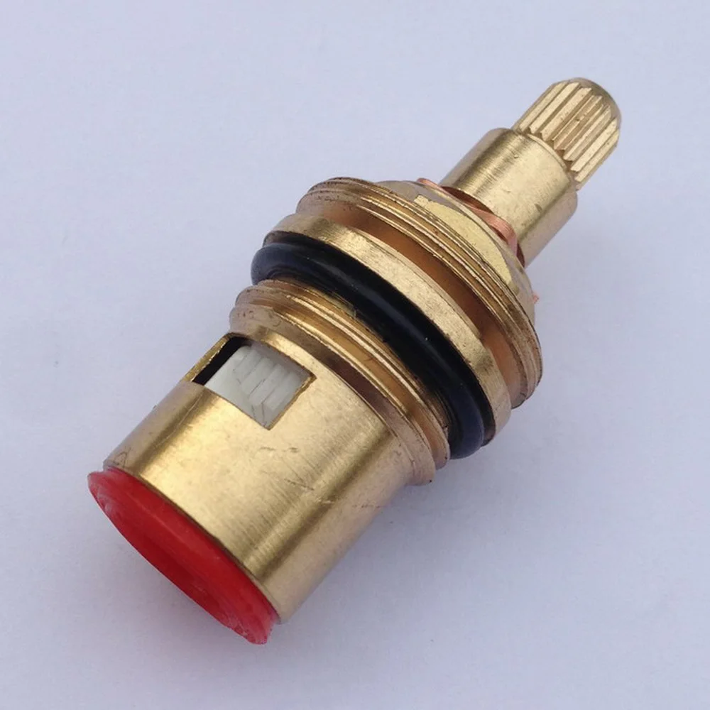 Replacement Brass Quarter Turn Tap Valve Ceramic Disc Cartridge 20 teeth (Hot Clockwise) Lba501