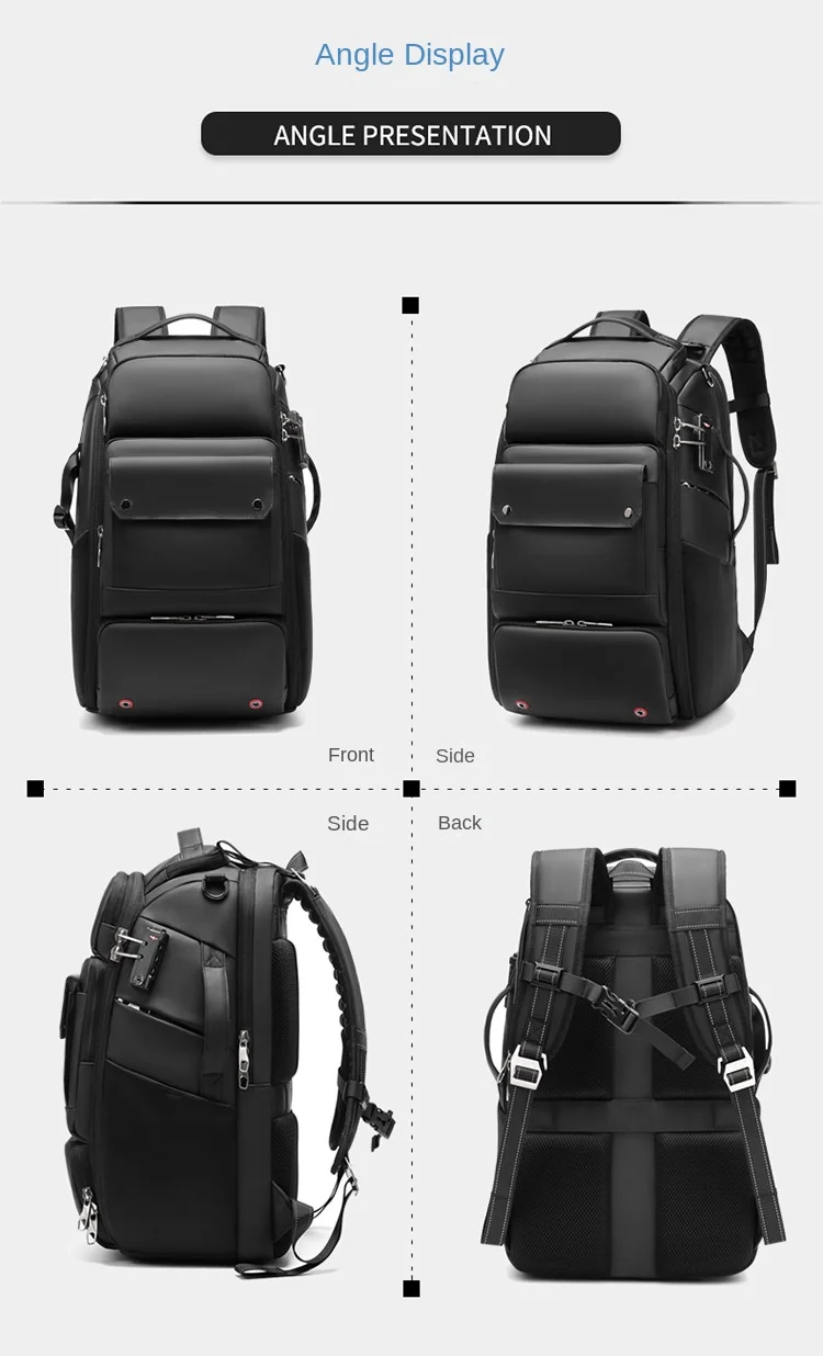 Waterproof SLR Camera Backpack Multifunctional Outdoor Large Capacity Suitable for Nikon Canon SLR Lens Drone Tripod