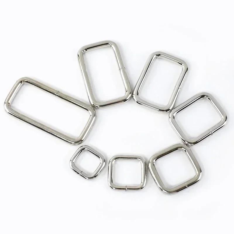 60 Stuks Metalen Rechthoek Triglides Gespen Kit - 4 Kleuren 25mm Verstelbare Roller Pin Voor Tassen & Riemen