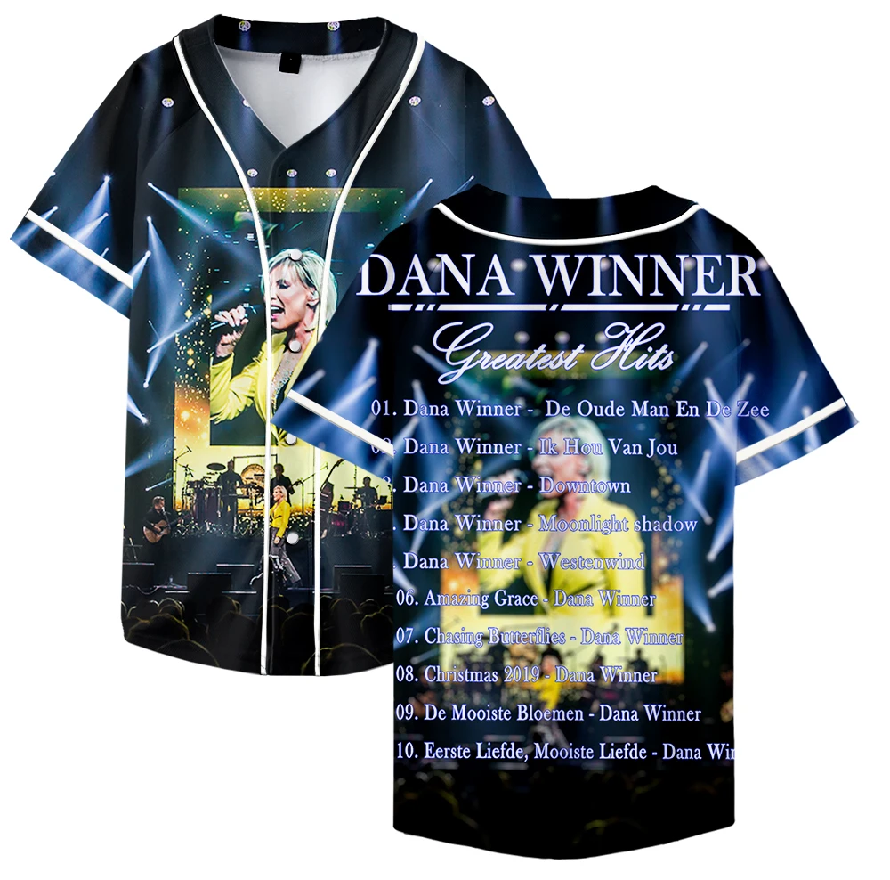 Куртка бейсбольная дана Winner Tour Merch, рубашка с коротким рукавом для мужчин и женщин, уличная одежда