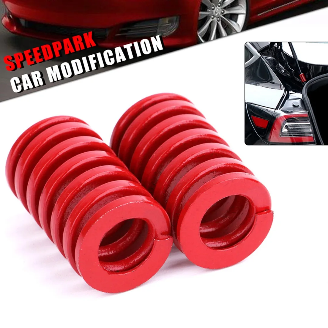 

2pcs Die Springs For Rear Trunk Tailgate Strut Support Lift Bars Tool For Tesla Model 3 Automobile Accessories