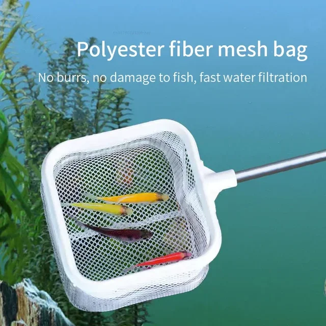 Fishing Landing Net Rustproof Corrosion Resistant Stainless Steel Fishing Net For Catchin Fish Shrimp Tank Aquarium Accessories Fishing Landing Net Rustproof Corrosion Resistant Stainless Steel Fishing Net For Catchin Fish Shrimp Tank Aquarium Accessories