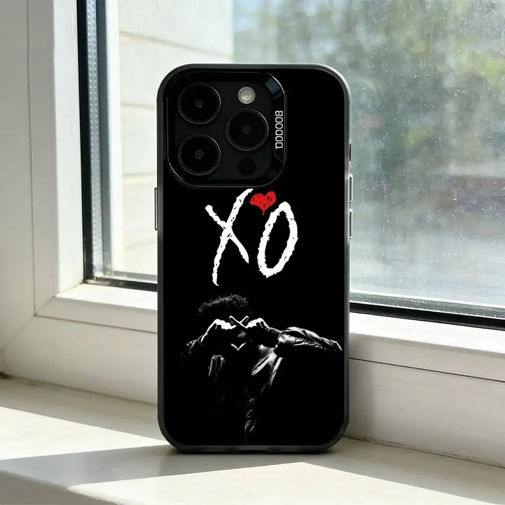 Stylish Multi-Color Silver Black Phone Case by W-Weeknd X-XO