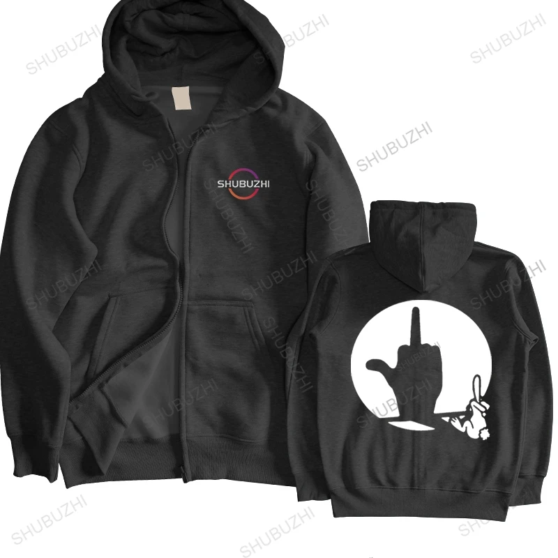 

Homme spring sweatshirts men fashion vintage hooded coat Middle Finger Shadow Puppet man pullover balck cool teeange hoodie