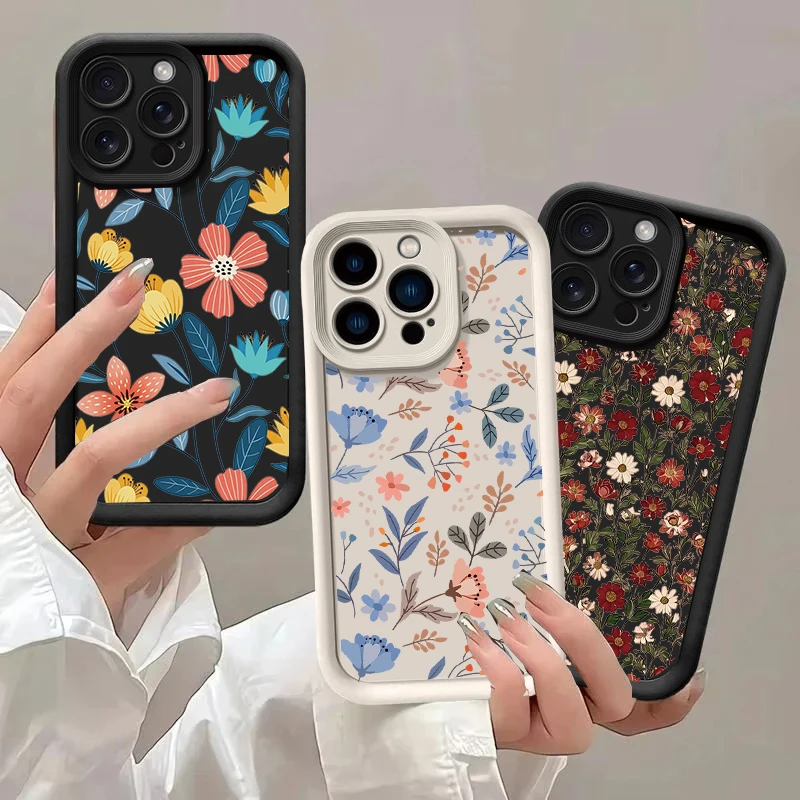 Floral Flower Print Phone Case Cover