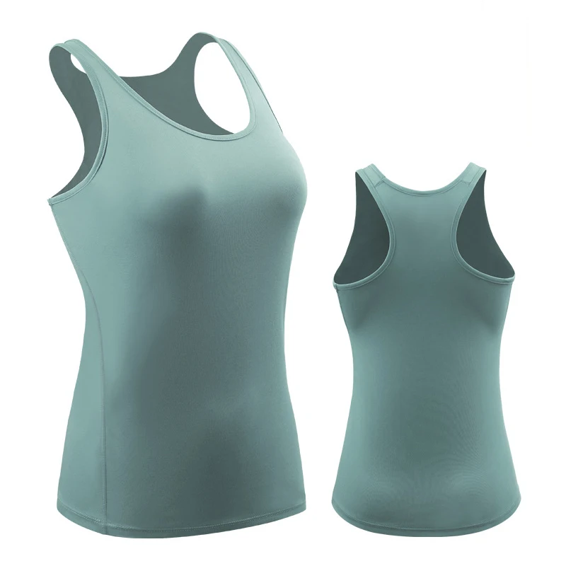 Sports Tank Women Sports Vest Quick Drying Shirts Fitness Workout T-shirt