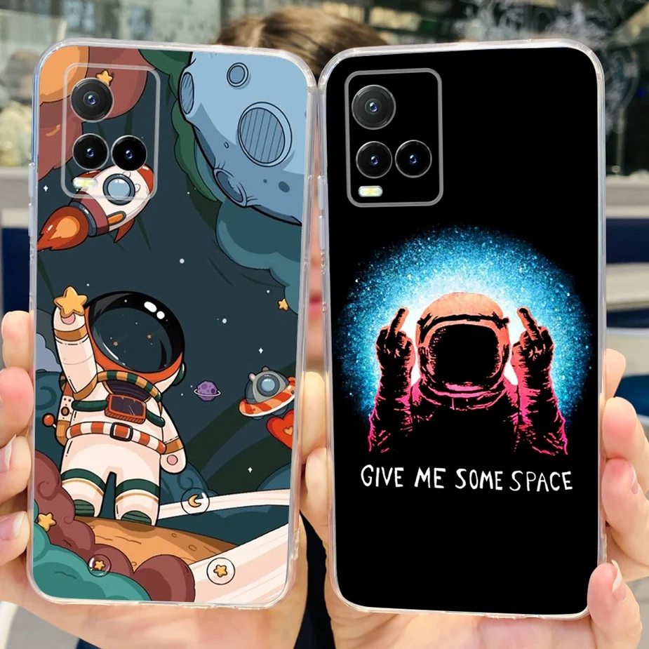 Cute Painted Soft Slim Phone Case - Artistic Back Cover Shell