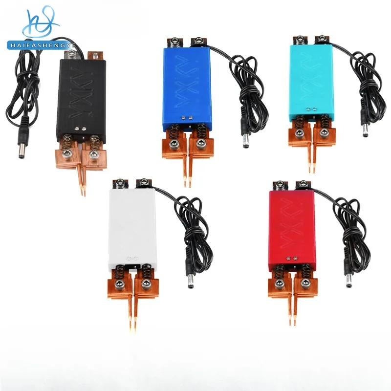 DIY Spot Welder Automatic Trigger Pen Hand-held Spot Welding Pen Integrated Welding Black/White/Blue/Red