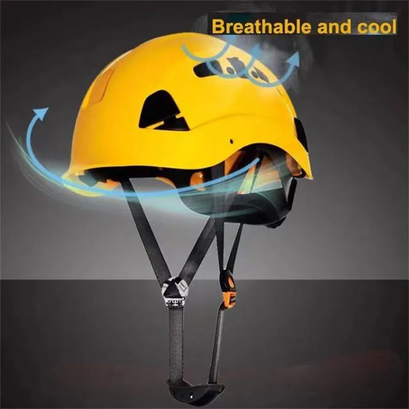 CE Working Climbing Riding ABS Protective Helmets Work Cap Safety Helmet With Goggles Construction Hard Hat Work Safety Helmet