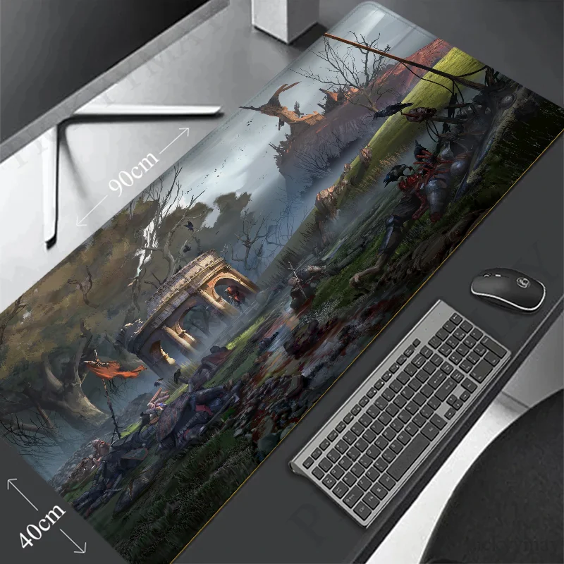 

Игровой коврик для мыши и клавиатуры, 900x400