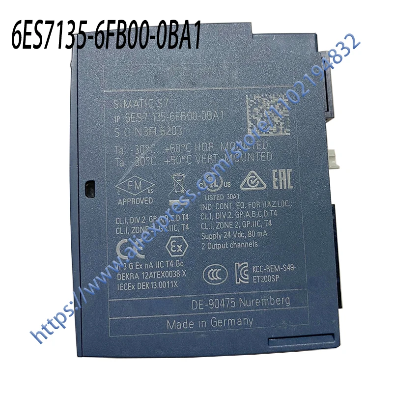 

Новый оригинальный 6ES7135-6FB00-0BA1 6ES71356FB000BA1, один год гарантии, быстрая доставка
