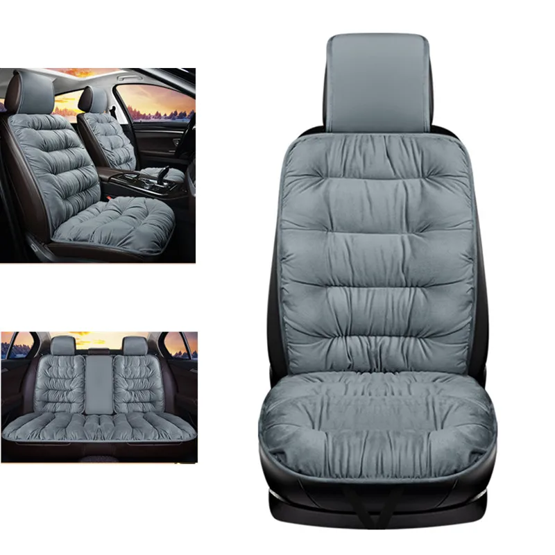 

Winter Warm Car Seat Cover Cushion Universal Auto Soft Seats Cushions Set Automobile In Cars Chair Covers Protecto