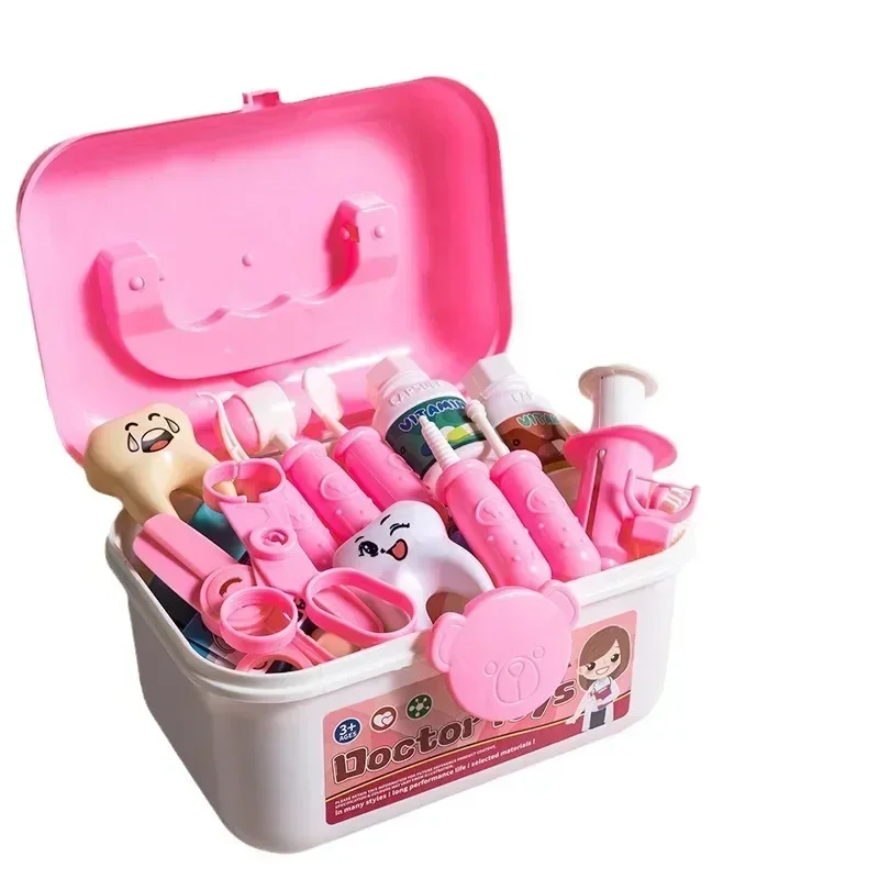 Dentist Play Set Doctor Play Set Doctor Toys Kit Doctor Nurse Toys Children Doctor Play Set Simulation Nurse Toy Doctor Accessories for Kids Home Play Toys Set Toy Gift for Kids Boys Girls