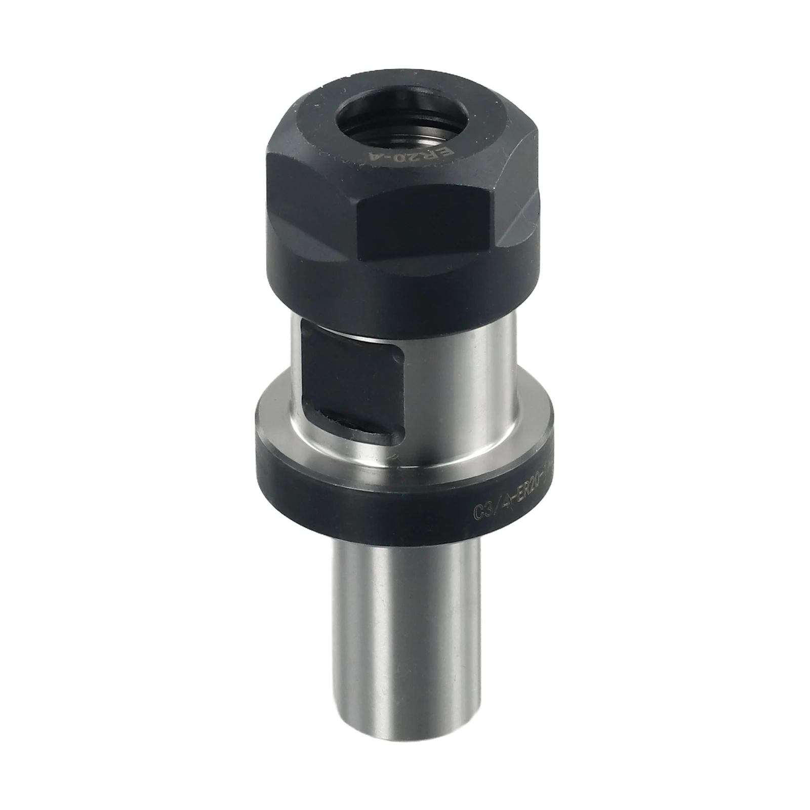

3/4 ER25 1.38 TTS Tool Holder Chuck Runout Collet Durability Flange: 1.50inch Practical Shank Length 1.38inch Silver