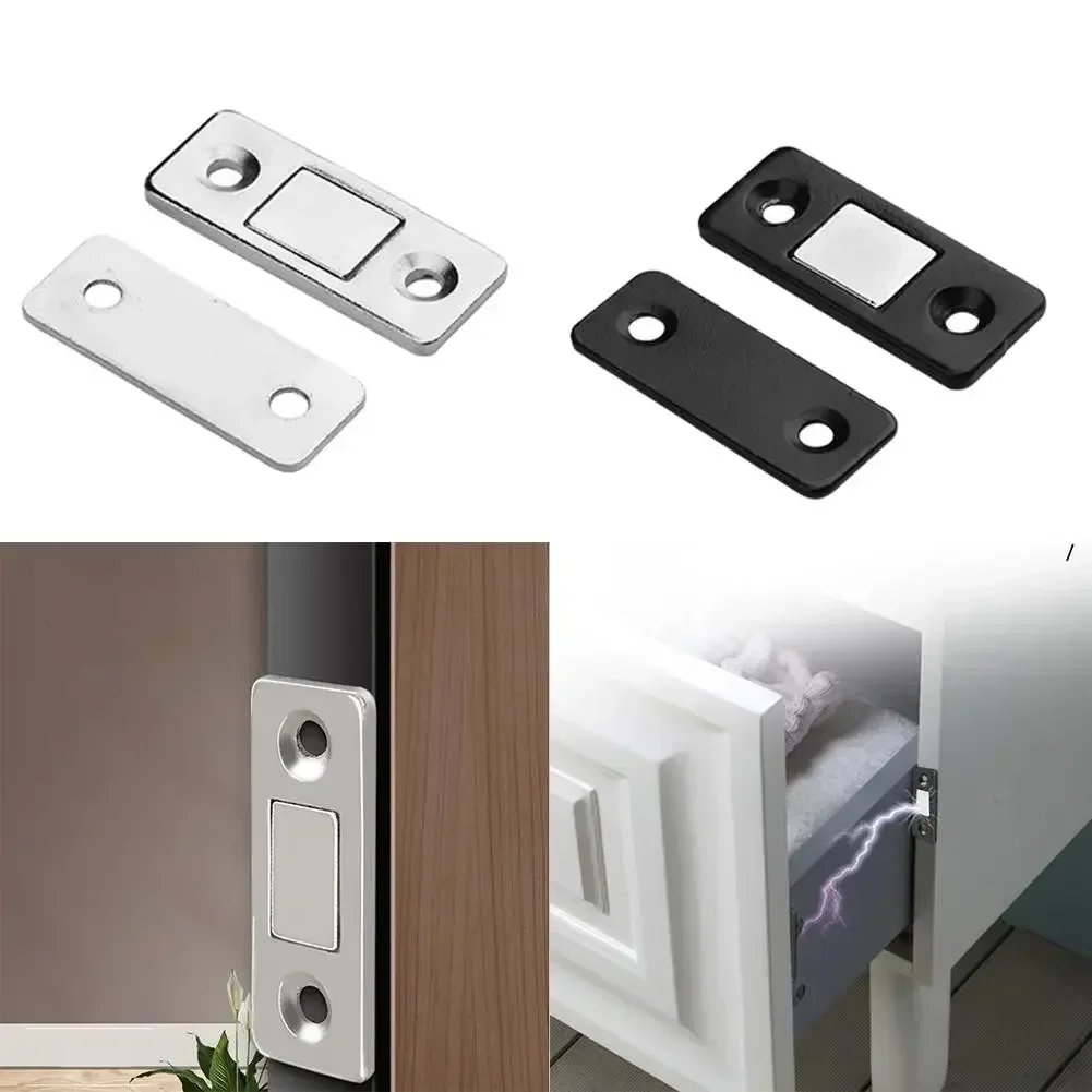 Cabinet Magnetic Catch Ultra Thin Adhesive Cabinet Latch Magnetic Closures For Kitchen Closet Door Closing Door Catch magnetic cabinet catches door catches magnetic cabinet latches
