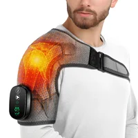 Electric Heated Shoulder Massager Wrap Heating Vibration Belt 3 Modes for Kee Elbow Sport Relax Fatigue Relief Health Care 1