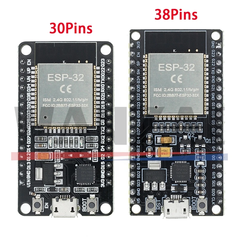 Development Board 1PCS ESP32 WiFi Bluetooth Ultra-Low Power Consumption Dual Core ESP-32S ESP32-32D ESP32-32U ESP 32
