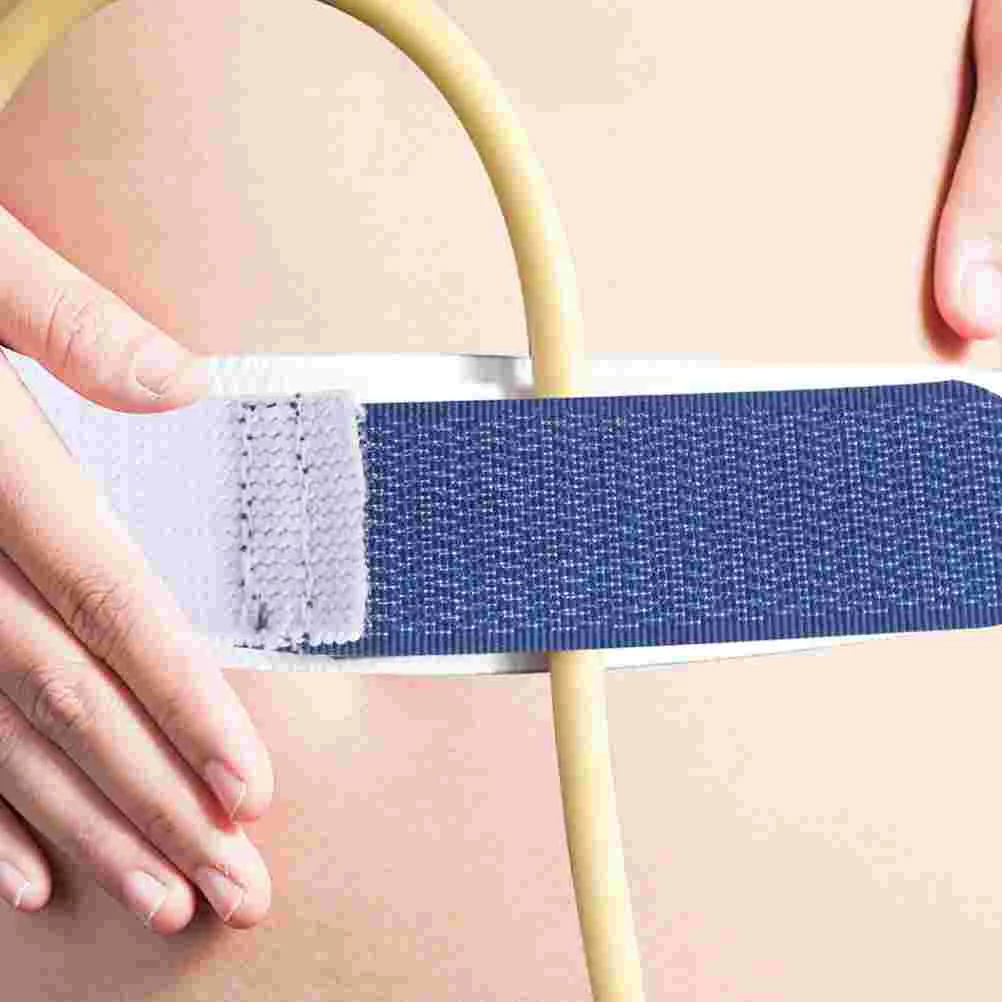 4 Pcs Drainage Fixed Strap Reusable Fixing Nylon Band Bracket Tapes Urine Fixator Universal Holder