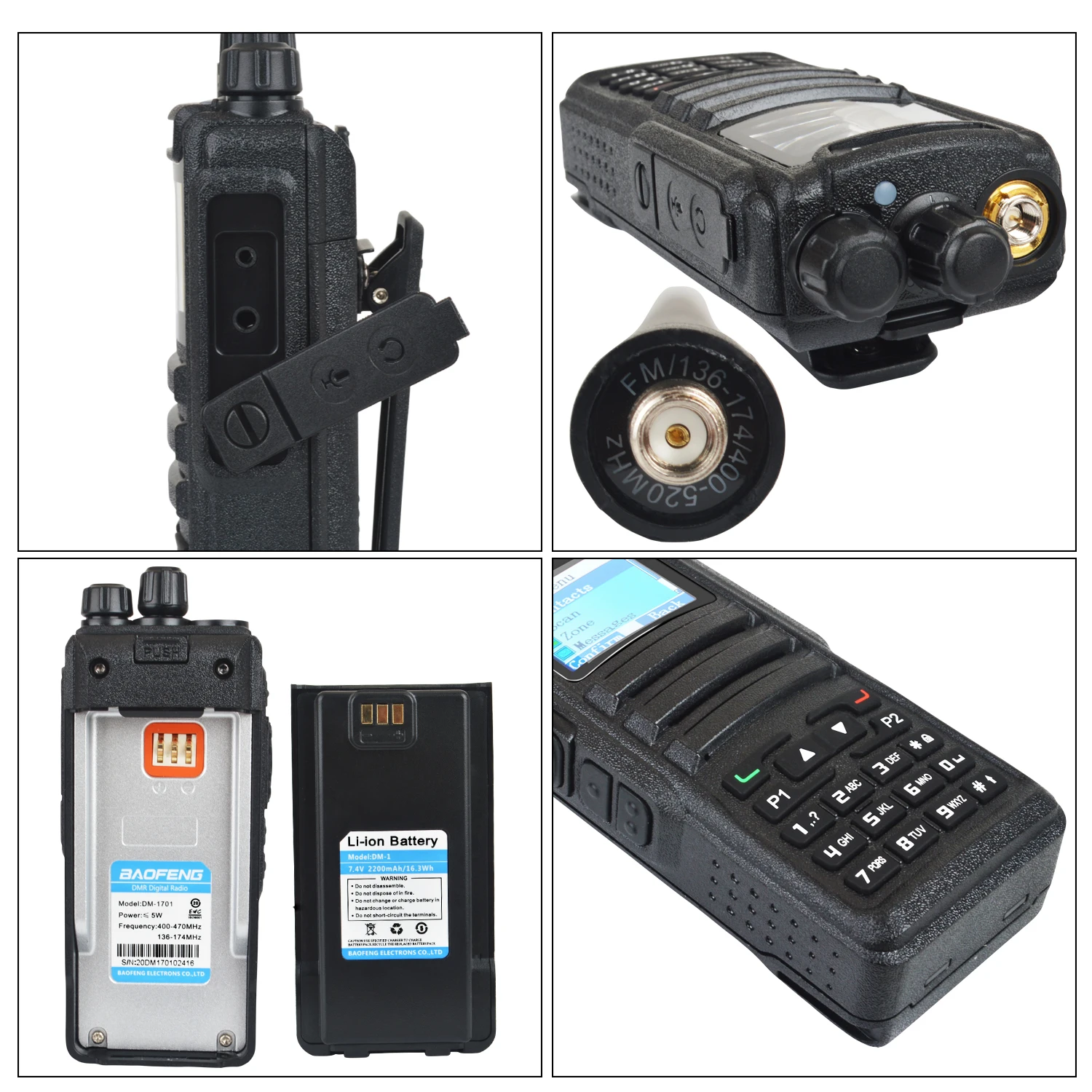 Рисунок 5 - Цифровая рация DMR VHF UHF Opengd77