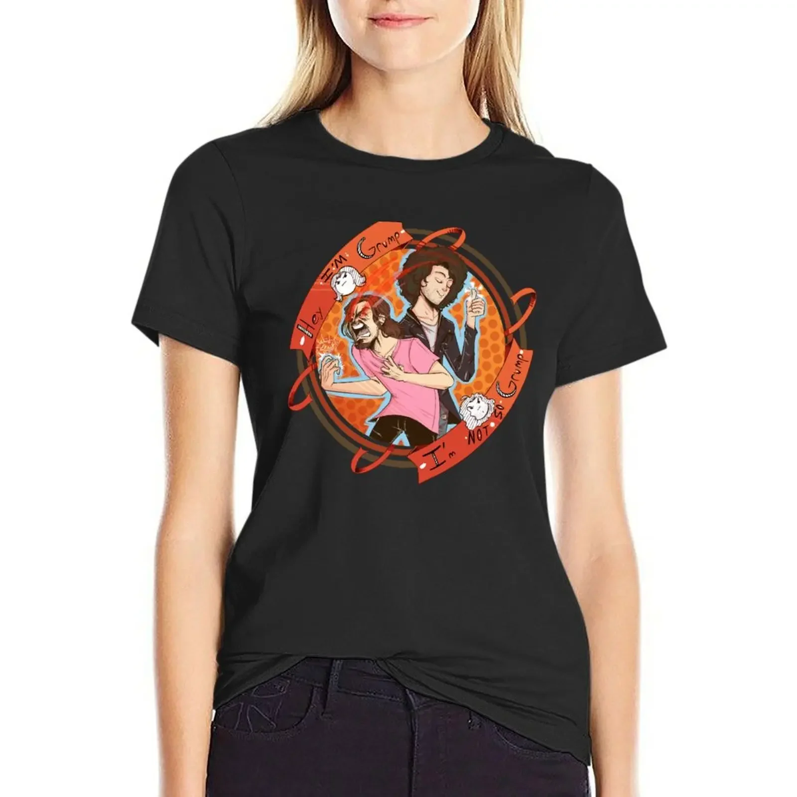 

And We're the Game Grumps! T-Shirt tops funny tshirts woman