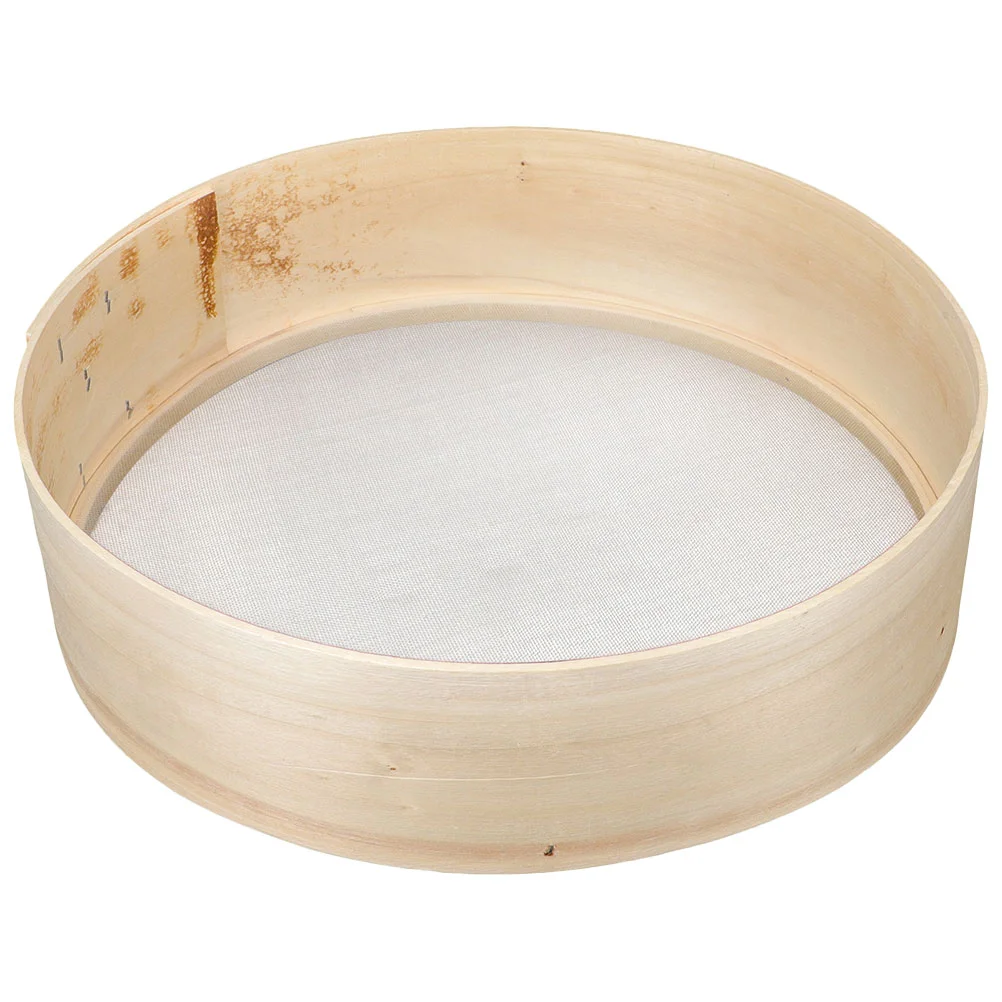 

Flour Sieve Restaurant Baking Practical Strainer Soil Kitchen Utensil Tool Filter Sifter Mesh