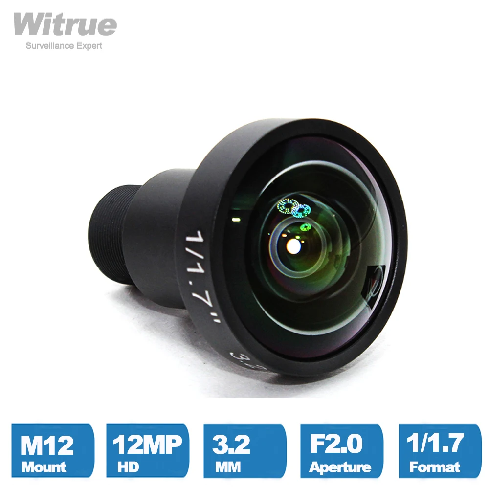 Amazon.com: SHUDKBNX HD 4K Lens 3.2MM 12Megapixel M12 Lens