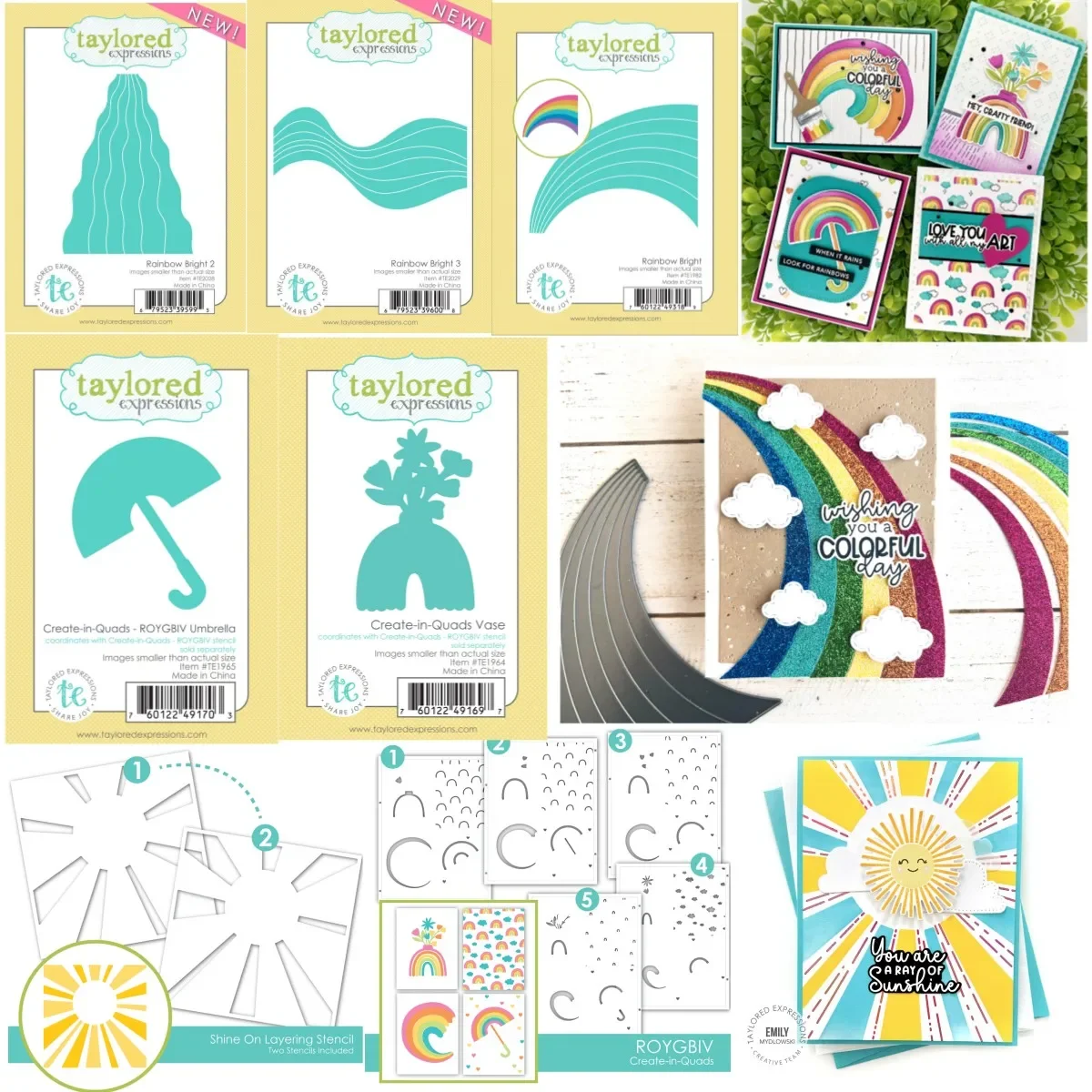 

Rainbow Umbrella New Metal Cutting Dies Stencils DIY Scrapbooking Paper Craft Handmade Make Album Card Punch Embossing Template