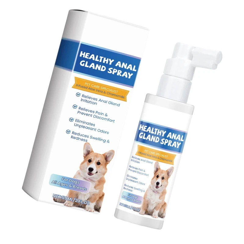 Pet Care Arsehole Gland Sprays Calm Relief Sprays with Natural Extracts 4 Oz