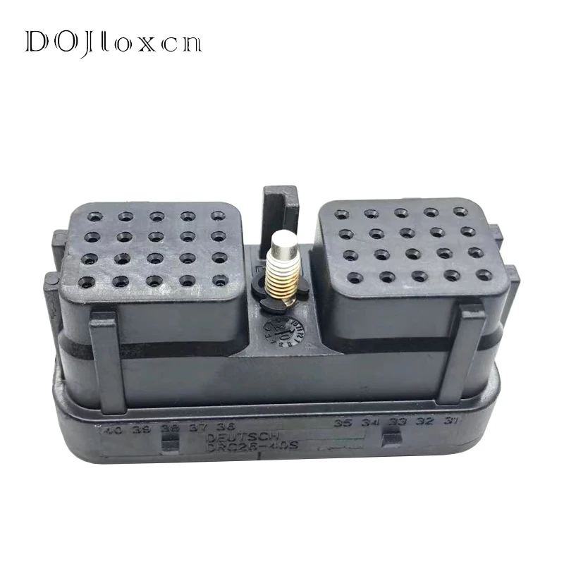 DRC26-40SC 미국 DEUTSCH 전기 커넥터 암 플러그, 단자 DRC26-40SB 포함 정품 와이어링 소켓, 40 핀, 1-5 세트
