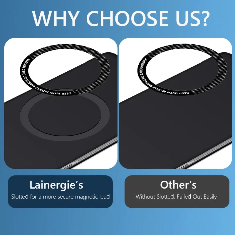 Magnetic Frameless Hard Matte Case with Wireless Charging Support