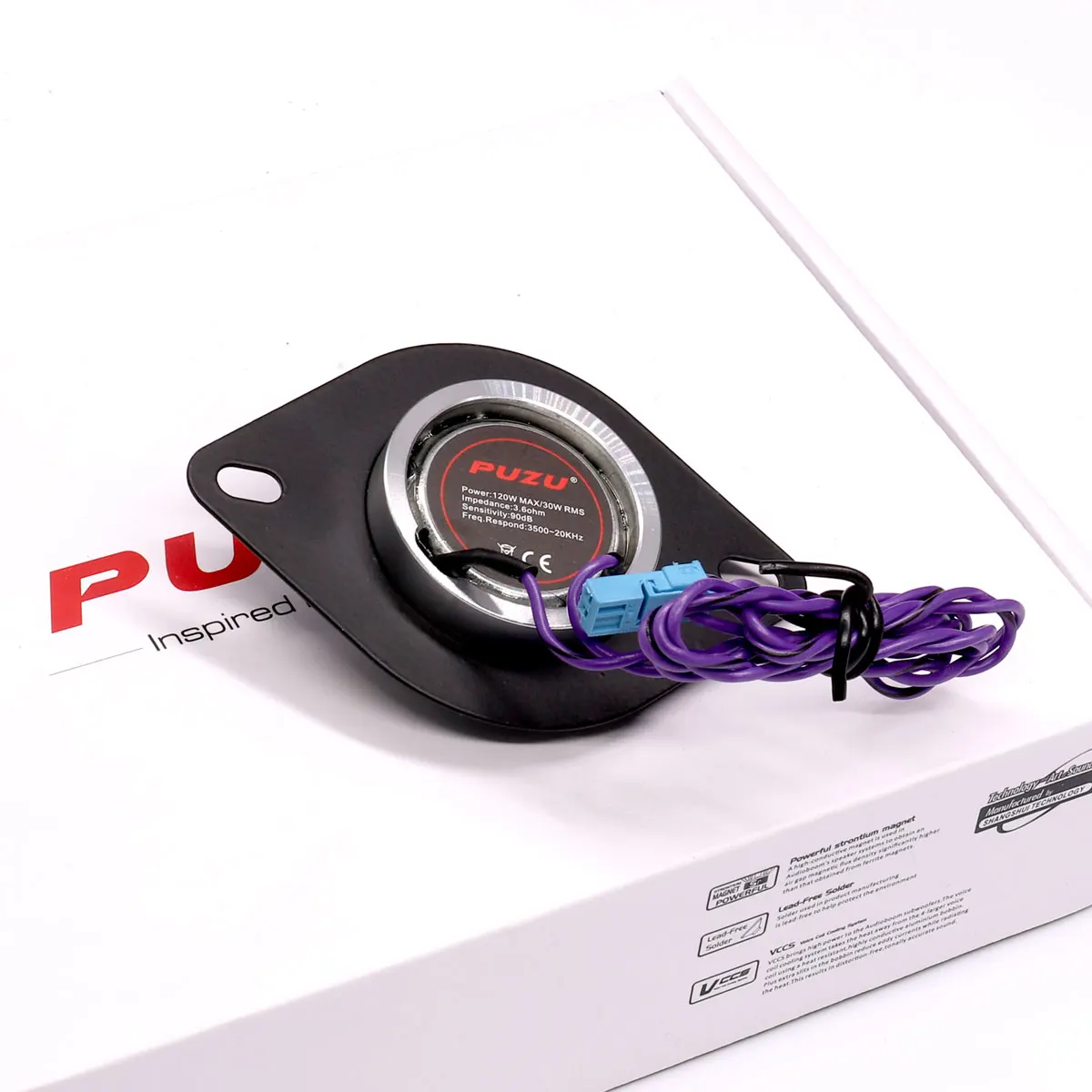 PUZU plug and play speakers midrange & tweeter Compatible With whole series of BMW dome tweeter speakers car midrange speaker