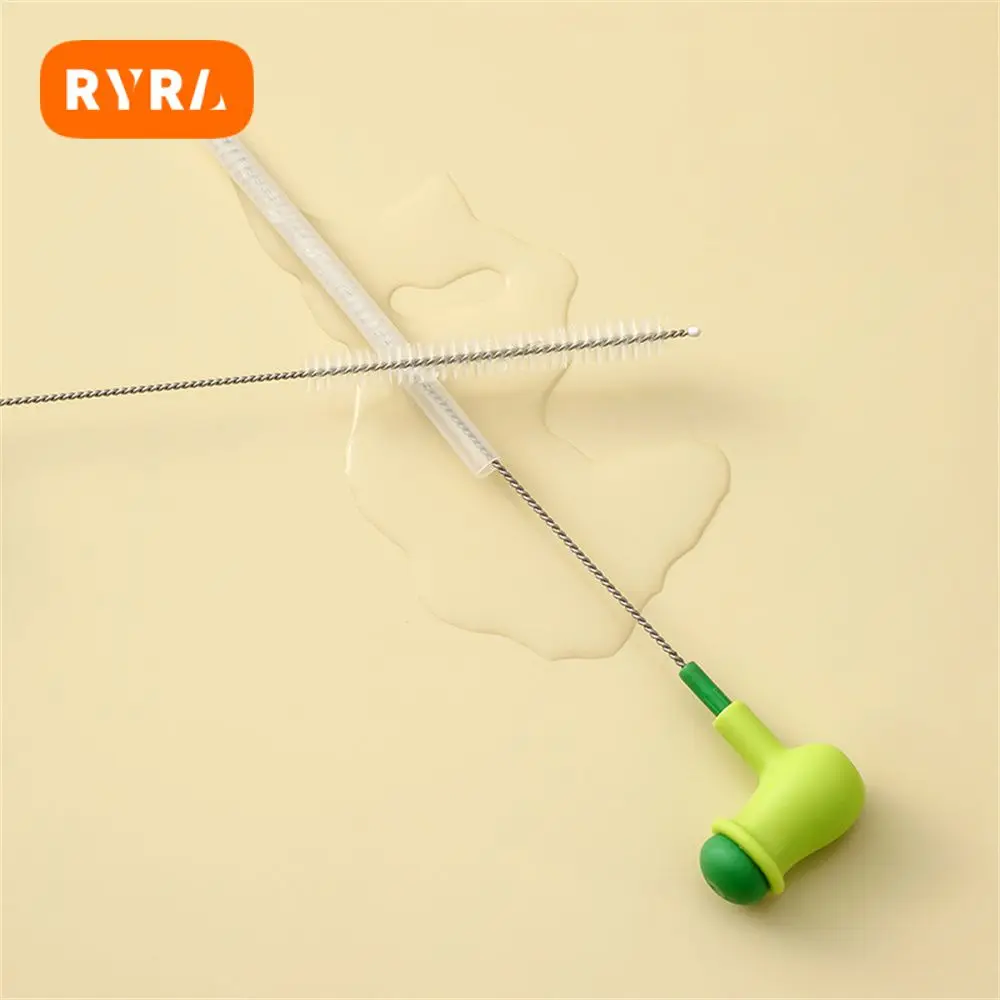 

High Quality Crevice Brush Durable Cleaning Tools Trend Cup Lid Gap Brush Convenient Straw Brush Multipurpose Pacifier Brush