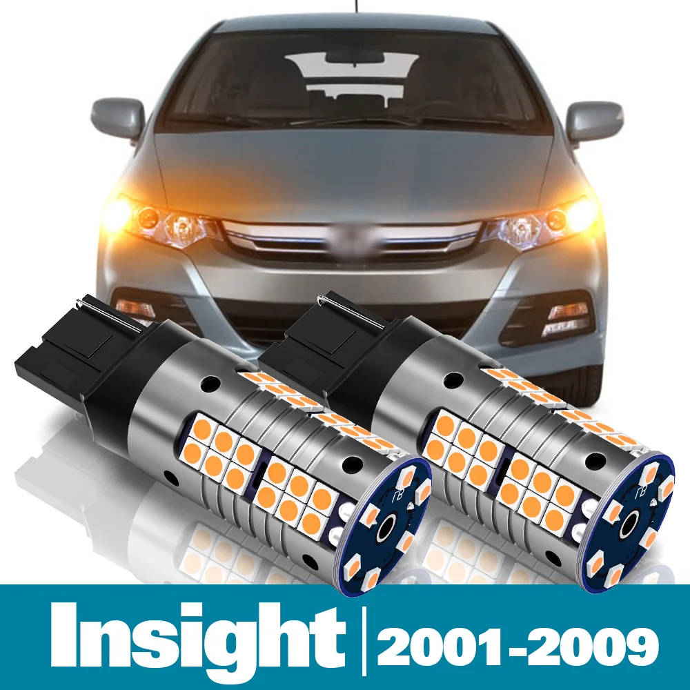 혼다 인사이트 액세서리용 LED 방향 지시등, 2001-2009 2002 2003 2004 2005 2006 2007 2008, 2 개