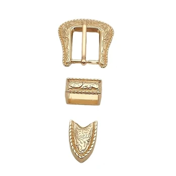 5asd Hipsters Simple Metal Belt Buckle Western Buckle for Ethnic Trendy Jeans DIY Accessories Replacement