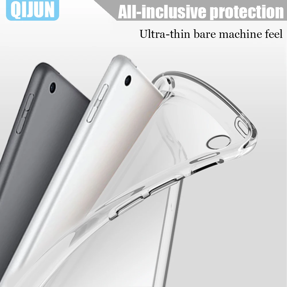 

Tablet Case For Apple iPad Air 1 9.7" 2013 TPU funda Transparent Silicone soft Cover All-inclusive protection A1476 A1474 A1475