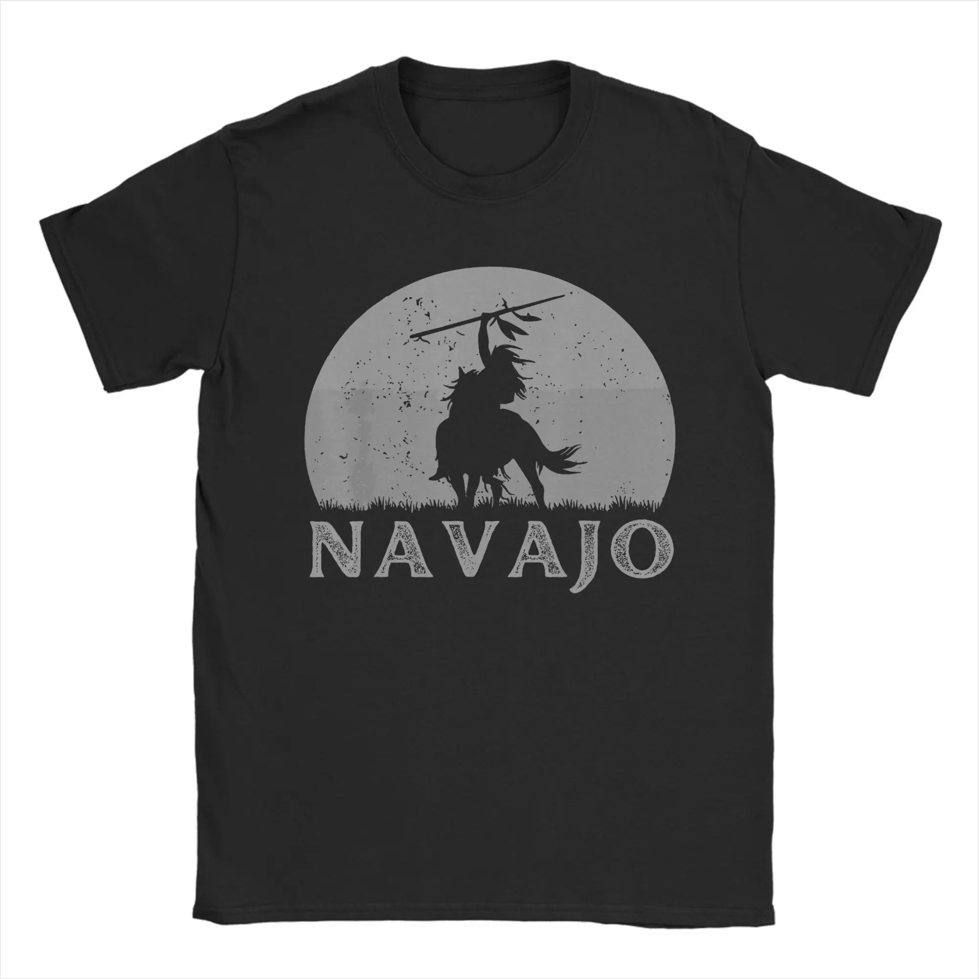 Navajo Tribe Indigenous People's Day Native American Indian T-Shirt Sommer für Männer Hip Hop Loose Tshirt Kurzarm Top Tees