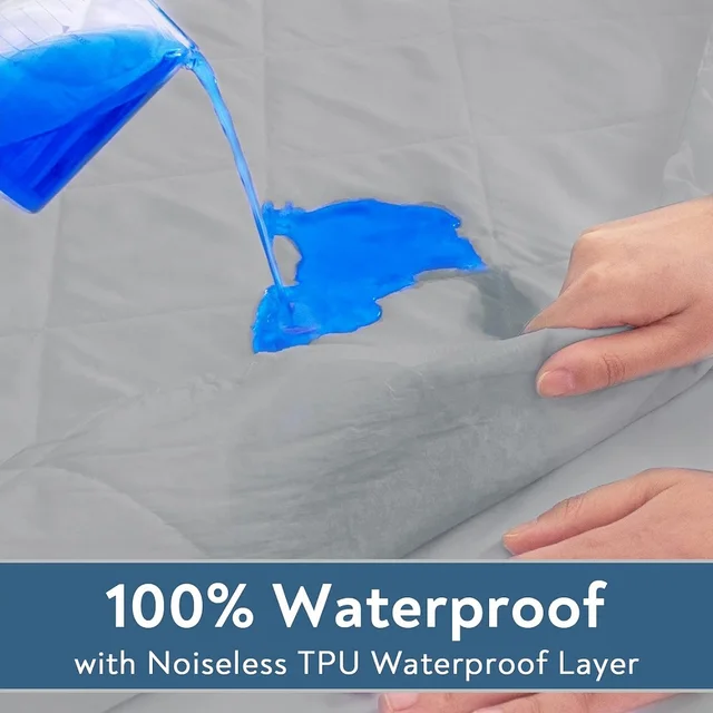 Couvre-Matelas CPull Imperméable, Protecteur de Lit, Ultra Doux, Respirant, pour Bébés et Tout-Petits, Absorbant 402, 1 Pièce 4