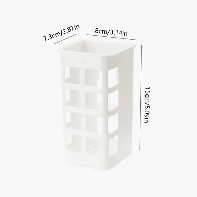 Fali Függő Kosár Játékok Kozmetikai Szekrény Tároló Szervezők Lefolyó És Fal Lógott Állvány Falra Szerelhető - Image 6