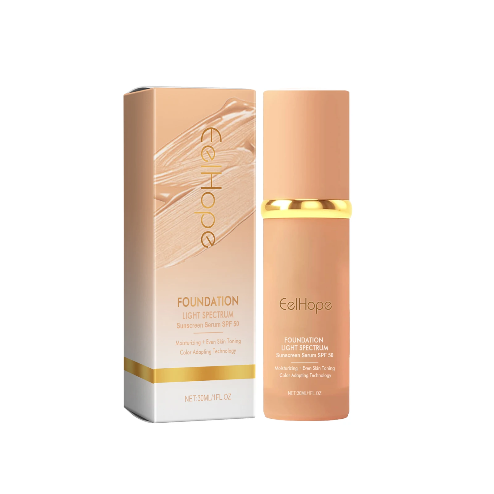 Foundation Liquid Sunscreen Concealer Waterproof Lasting Full Coverage Discoloration Foundation Even Skn Tone Natural Cosmetics 2