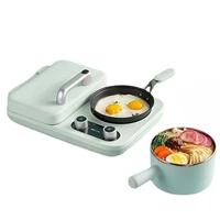 Breakfast Machine Sandwich Household Small Auto Power Off Non-stick Coating Kitchen Cooking Multifunctional Hot Press Toaster 1