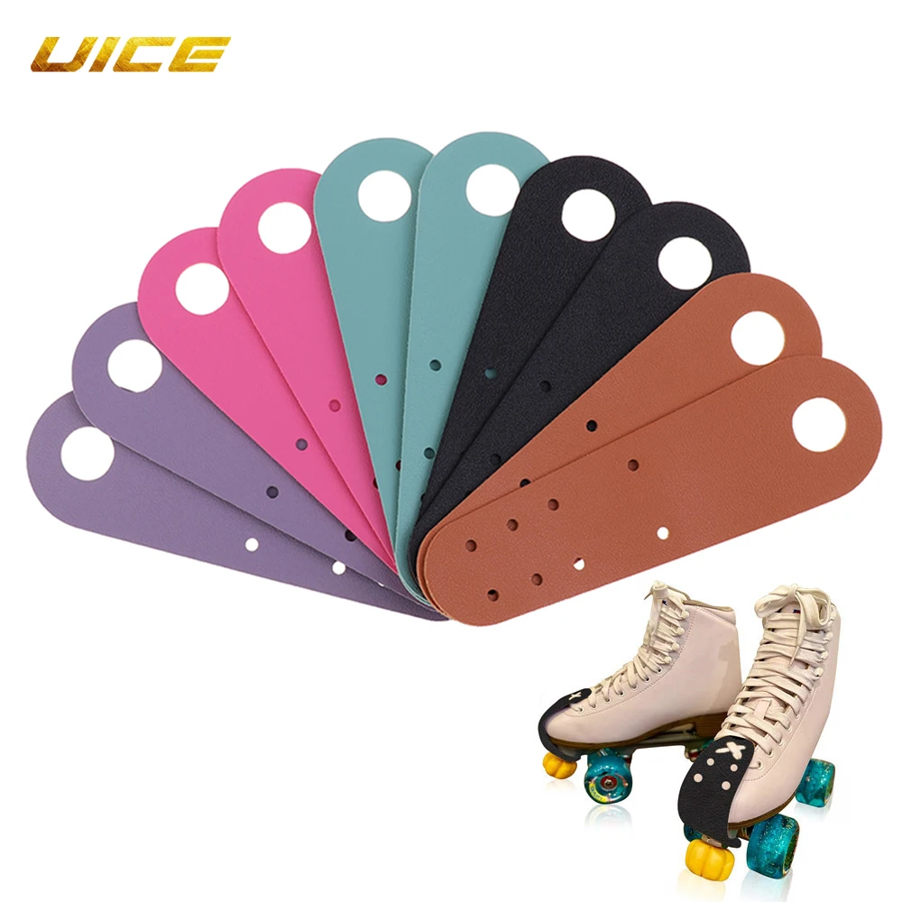 1 Pair Roller Skating Leather Toe Guards Protectors Skating Shoes Cover Ice Skates Durable Toe Caps For Roller Skate Accessories