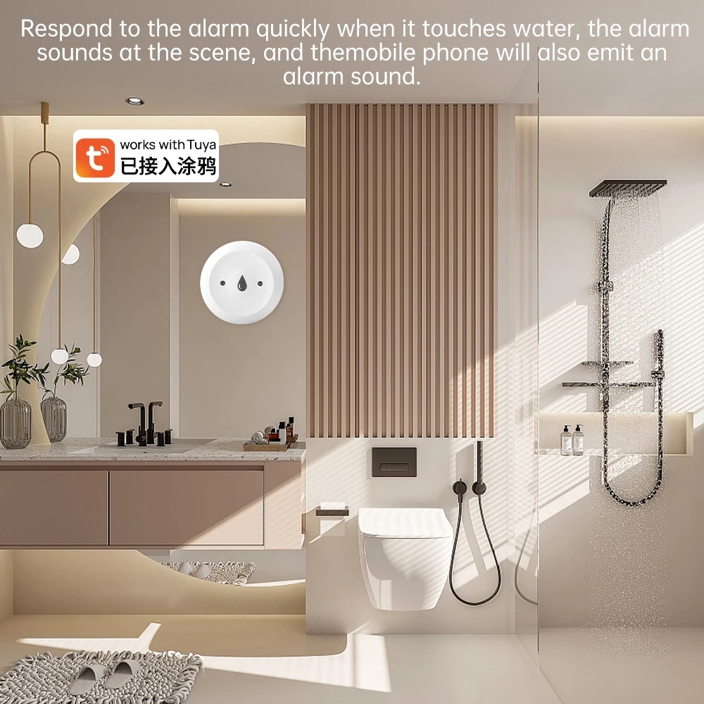 Tuya Zigbee Water Leak Detector