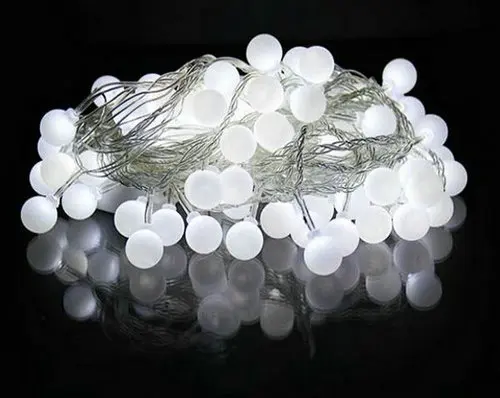 

33FT 10M 100LED Ball-shaped fairy String Light 8modes f/Wedding Christmas Xmas Garland linkable connectable tail plug-WARM WHITE