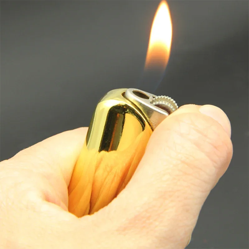 Disposable Casket Lighter Shell Cover Metal Sleeve Case for Bic J5 Mini Lighters Smoking Accessories