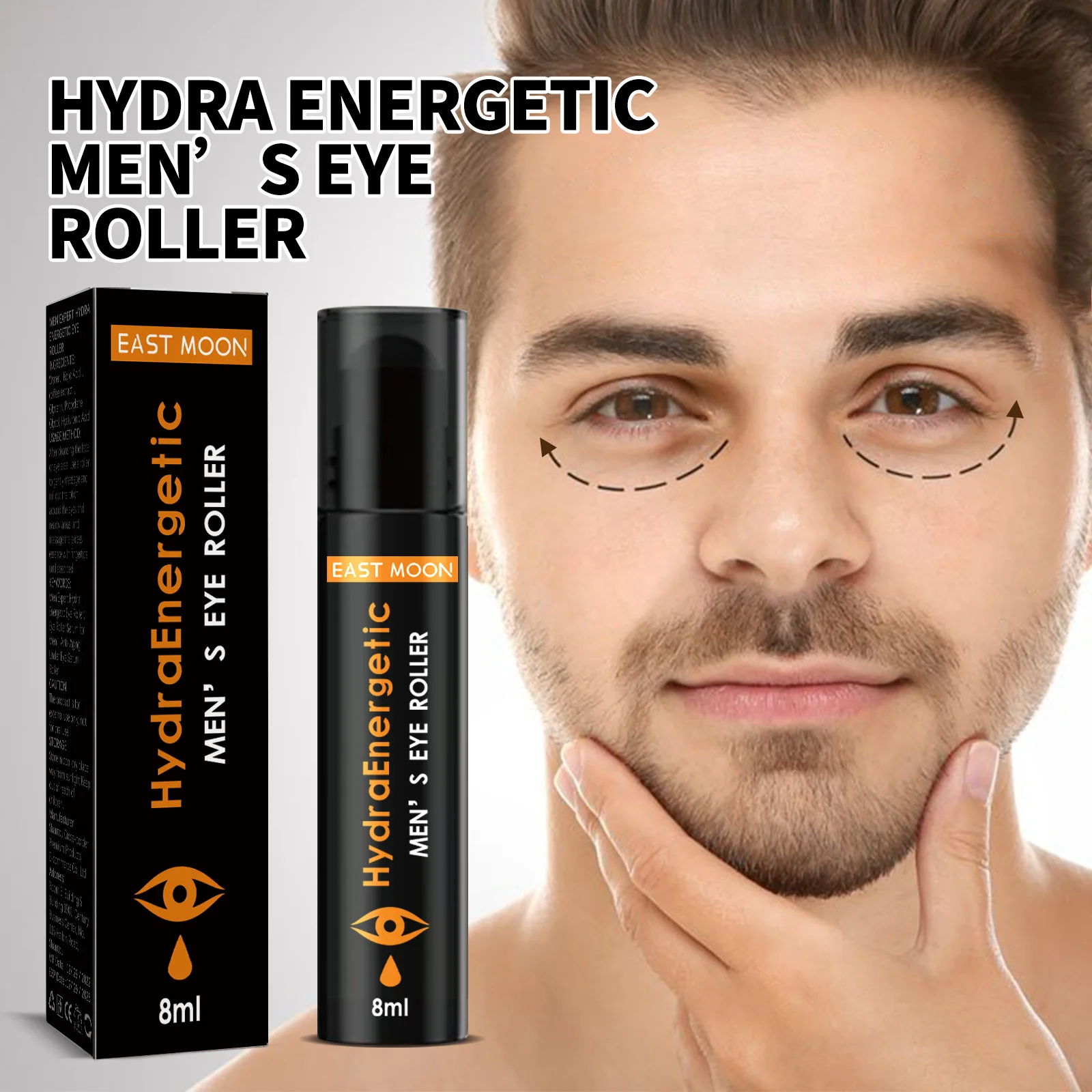 Men's eye rollers tighten lighten fine lines puffiness black circles and moisturize eye bags 1pcs cyr 3 s 3 1 4 s ycrs 48 52 inner diameter 25 4 mm height 44 45 mm yoke type track rollers inch system cam follower black