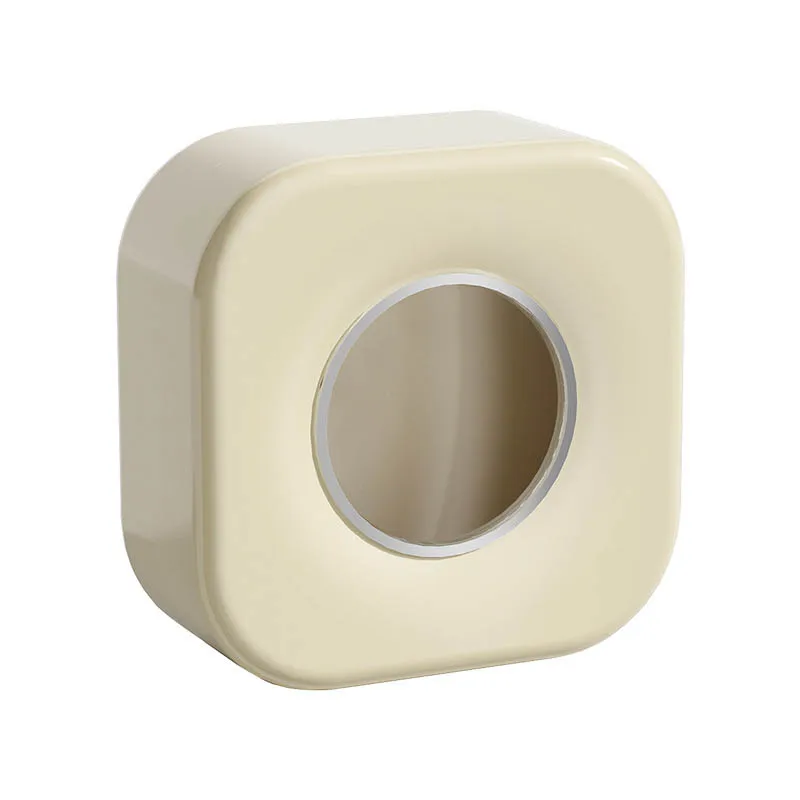 Plastic Bag Dispenser Storage Box Cling Film Organization Wall-mounted Dustproof Box Home Kitchen Storage For Supermarkets
