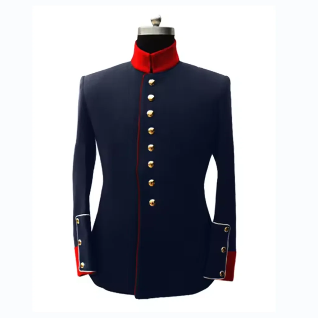 Chaqueta de uniforme de prusia alemán Imperial, abrigo de soldado