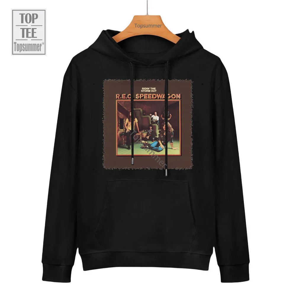 

Свитшот Ridin' с надписью «the Storm Out», толстовки REO Speedwagon Tour, мужские винтажные свитшоты, Одежда большого размера